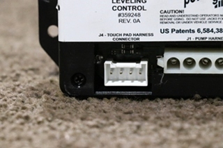 USED RV/MOTORHOME POWER GEAR LEVELING CONTROL MODULE 359248 FOR SALE
