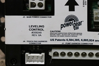 USED RV/MOTORHOME POWER GEAR LEVELING CONTROL MODULE 359248 FOR SALE
