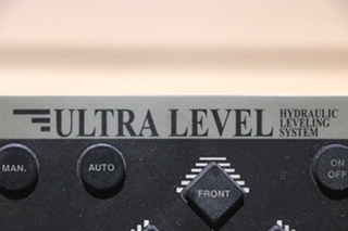 USED ULTRA LEVEL 12594A HYDRAULIC LEVELING SYSTEM TOUCH PAD MOTORHOME PARTS FOR SALE