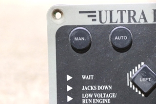 USED ULTRA LEVEL 12594A HYDRAULIC LEVELING SYSTEM TOUCH PAD MOTORHOME PARTS FOR SALE