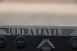 USED ULTRA LEVEL 12594A HYDRAULIC LEVELING SYSTEM TOUCH PAD MOTORHOME PARTS FOR SALE