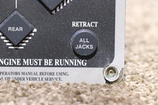 USED ULTRA LEVEL HYDRAULIC LEVELING SYSTEM TOUCH PAD 12594A RV/MOTORHOME PARTS FOR SALE