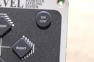 USED ULTRA LEVEL HYDRAULIC LEVELING SYSTEM TOUCH PAD 12594A RV/MOTORHOME PARTS FOR SALE