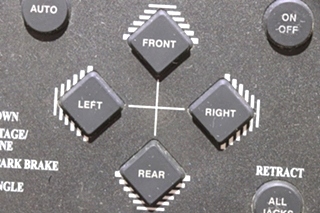 USED ULTRA LEVEL HYDRAULIC LEVELING SYSTEM TOUCH PAD 12594A RV/MOTORHOME PARTS FOR SALE