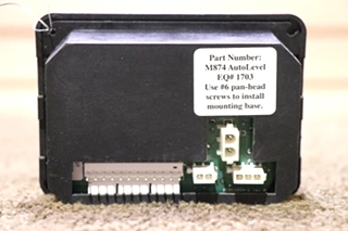 USED RV 1703 EQUALIZER SYSTEMS AUTO LEVEL TOUCH PAD FOR SALE