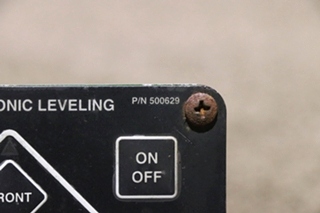 USED POWER GEAR 500629 ELECTRONIC LEVELING TOUCH PAD MOTORHOME PARTS FOR SALE