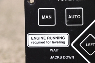 USED RV 140-1226 POWER GEAR ELECTRONIC LEVELING TOUCH PAD FOR SALE