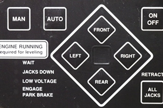USED RV 140-1226 POWER GEAR ELECTRONIC LEVELING TOUCH PAD FOR SALE