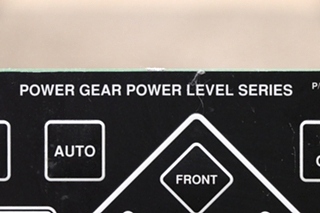 USED RV 140-1226 POWER GEAR ELECTRONIC LEVELING TOUCH PAD FOR SALE