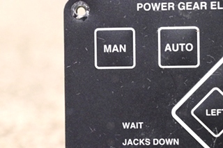 USED MOTORHOME POWER GEAR 500629 ELECTRONIC LEVELING TOUCH PAD FOR SALE