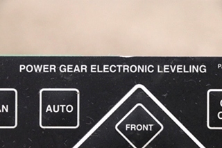 USED MOTORHOME POWER GEAR 500629 ELECTRONIC LEVELING TOUCH PAD FOR SALE