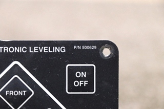 USED MOTORHOME POWER GEAR 500629 ELECTRONIC LEVELING TOUCH PAD FOR SALE