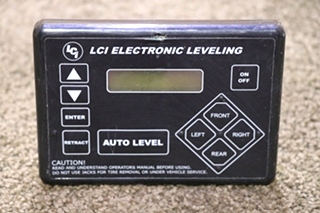 USED RV/MOTORHOME LCI ELECTRONIC LEVELING TOUCH PAD FOR SALE