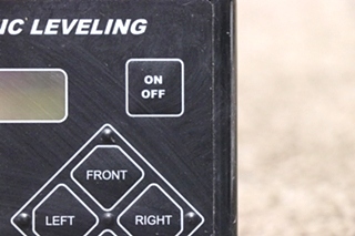 USED RV/MOTORHOME LCI ELECTRONIC LEVELING TOUCH PAD FOR SALE