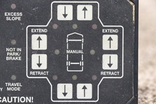 USED HWH COMPUTERIZED LEVELING TOUCH PAD RV PARTS FOR SALE