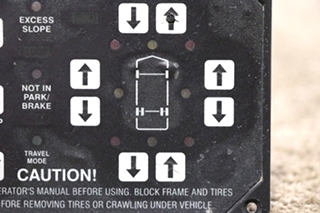 USED RV HWH COMPUTERIZED LEVELING TOUCH PAD FOR SALE