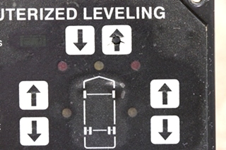 USED RV HWH COMPUTERIZED LEVELING TOUCH PAD FOR SALE
