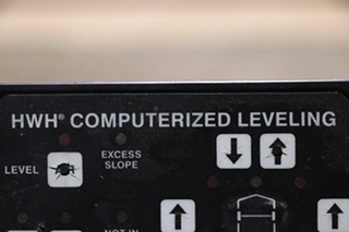 USED RV HWH COMPUTERIZED LEVELING TOUCH PAD FOR SALE