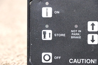 USED HWH HYDRAULIC LEVELING TOUCH PAD AP10215 RV/MOTORHOME PARTS FOR SALE