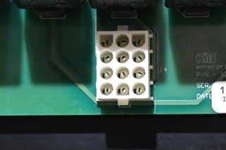 USED MOTORHOME KIB 12VDP901 BATTERY CONTROL CENTER BOARD FOR SALE