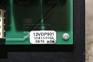 USED MOTORHOME KIB 12VDP901 BATTERY CONTROL CENTER BOARD FOR SALE