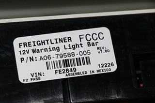 USED COMPLETE FREIGHTLINER DASH GAUGE CLUSTER RV/MOTORHOME PARTS FOR SALE
