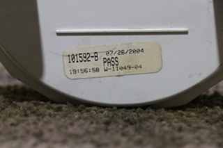 USED RV W-11049-04 4 IN 1 FUEL / TEMP / OIL / TEMP DASH GAUGE FOR SALE