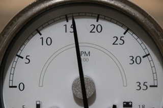 USED RV/MOTORHOME 3 IN 1 TACH / FUEL / VOLT DASH GAUGE W22-00012-036 FOR SALE