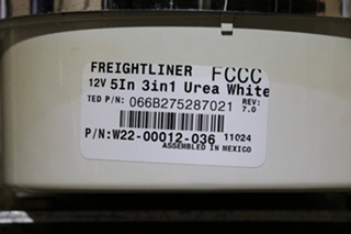 USED RV/MOTORHOME 3 IN 1 TACH / FUEL / VOLT DASH GAUGE W22-00012-036 FOR SALE
