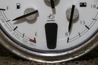 USED RV/MOTORHOME 3 IN 1 TACH / FUEL / VOLT DASH GAUGE W22-00012-036 FOR SALE