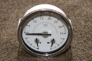 USED MOTORHOME FREIGHTLINER W22-00012-007 3 IN 1 TACH / FUEL / VOLT DASH GAUGE FOR SALE