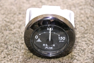 USED 7541-20002-29 REAR AIR DASH GAUGE RV PARTS FOR SALE
