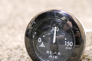 USED 7541-20002-29 REAR AIR DASH GAUGE RV PARTS FOR SALE