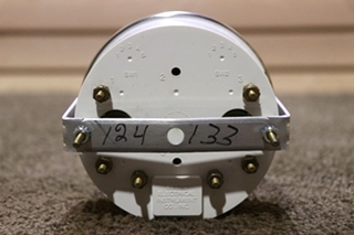 USED 946487 3 IN 1 FUEL / TRANS / WATER DASH GAUGE RV PARTS FOR SALE