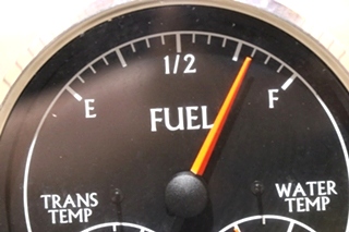 USED 946487 3 IN 1 FUEL / TRANS / WATER DASH GAUGE RV PARTS FOR SALE