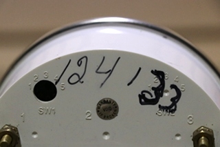 USED 3 IN 1 946486 TACH / VOLTS / OIL DASH GAUGE MOTORHOME PARTS FOR SALE
