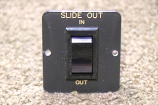 USED RV SLIDE OUT IN / OUT SWITCH PANEL FOR SALE