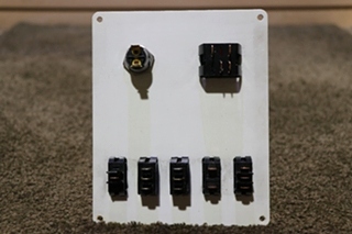 USED MOTORHOME WATER HEATER AND SLIDE OUT SWITCH PANEL FOR SALE