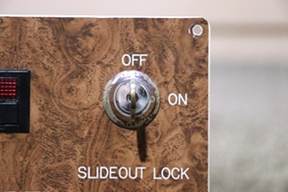 USED MOTORHOME WATER HEATER AND SLIDE OUT SWITCH PANEL FOR SALE