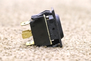 USED BLACK ROCKER 0862-0105 SWITCH MOTORHOME PARTS FOR SALE