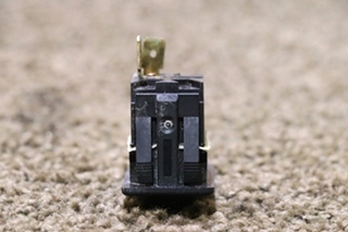 USED BLACK ROCKER SWITCH 0852-0113 RV/MOTORHOME PARTS FOR SALE