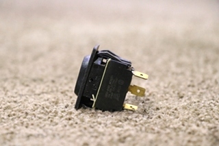 USED RV/MOTORHOME BLACK ROCKER SWITCH 0852-0193 FOR SALE