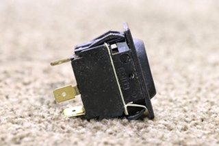 USED RV/MOTORHOME BLACK ROCKER SWITCH 0852-0193 FOR SALE
