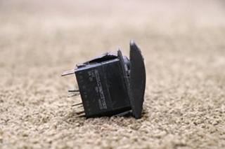 USED MOTORHOME BLACK ROCKER SWITCH FOR SALE
