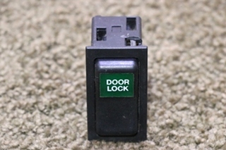 USED DOOR LOCK DASH SWITCH 511.058 RV/MOTORHOME PARTS FOR SALE