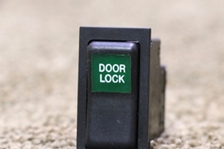 USED DOOR LOCK DASH SWITCH 511.058 RV/MOTORHOME PARTS FOR SALE