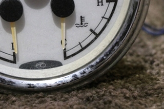 USED 3 IN 1 FUEL / OIL / TEMP 109210-A DASH GAUGE MOTORHOME PARTS FOR SALE