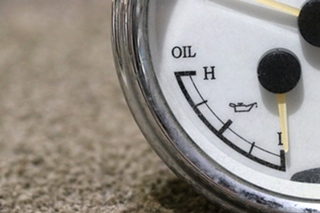 USED 3 IN 1 FUEL / OIL / TEMP 109210-A DASH GAUGE MOTORHOME PARTS FOR SALE