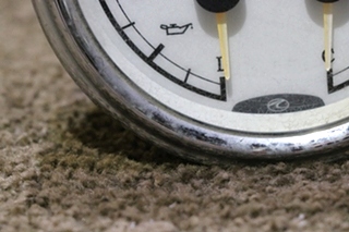USED 3 IN 1 FUEL / OIL / TEMP 109210-A DASH GAUGE MOTORHOME PARTS FOR SALE