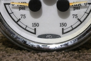 USED 3 IN 1 TACH / FRONT / REAR DASH GAUGE RV/MOTORHOME PARTS FOR SALE